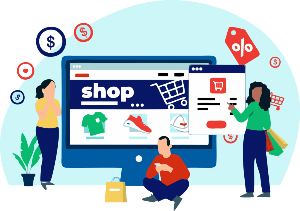 E-commerce website developer services